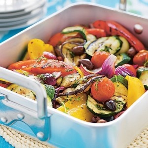 medelhavsgrönsaker i citronette